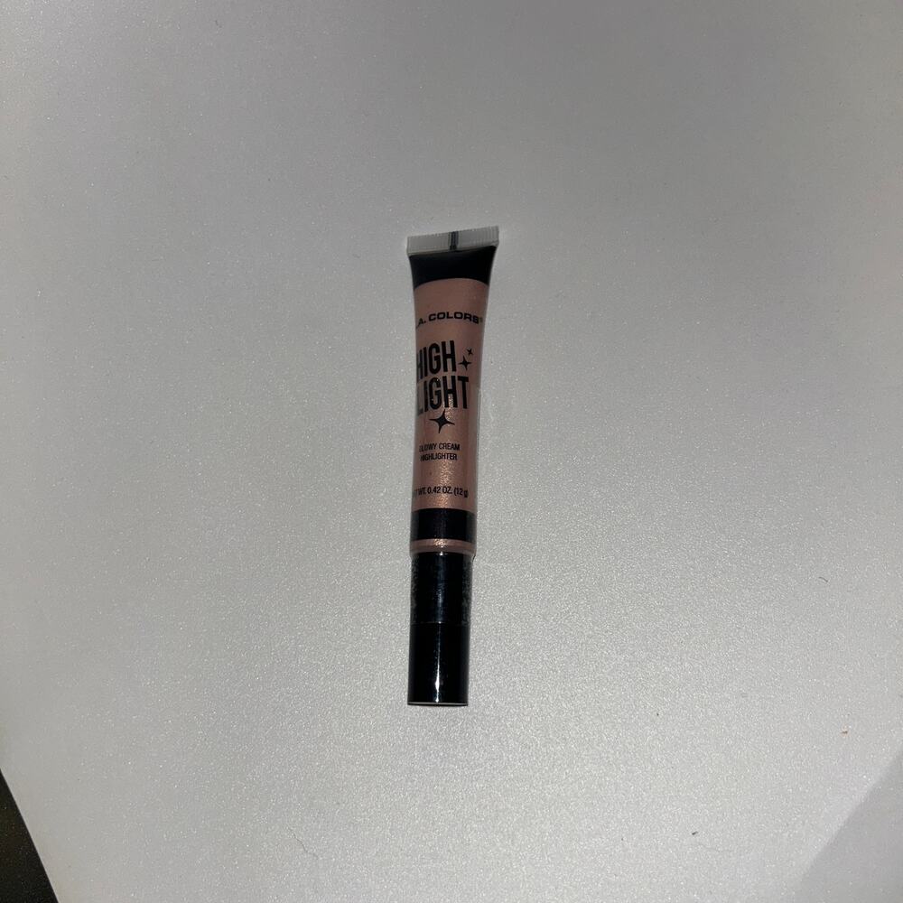 New L.A. Colors Pink Halo High Light Glowy Cream Highlighter 0.42oz